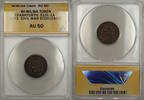 Exonumia Token Civil War Wi-Milwaukee Frankfurth Storecard 510L-1A ANACS AU-50 -