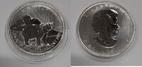 Kanada 2011 $ $5 Grizzly Bear Commemorative Canada 1 Troy Oz .9999 Fine Silver -