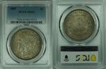 USA Morgan Silver   Coin PCGS MS-62 With Toning  (47C) Dollar 1889 PCGS MS-62 with Toning