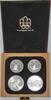 Kanada Complete Canada Montreal Olympic Games .925 Silver 28 Coin Set in RCM OGP -