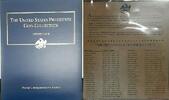 USA PCS US Presidential Coin Collection BU $1 w/2 Stamps Complete--See Photos   Coins are BU Sealed in Info Page and Binder from PCS