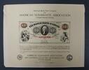 Briefmarken ABNC Souvenir Card Face $10 Exchange Bank/St. Louis, MO Obsolete (SO 10) -
