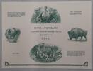 Banknoten Souvenir Card For 10th Ann Chester County CC in 1981 - Green Vignettes SO-20 -
