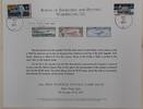 Briefmarken BEP Souvenir Card '71 ASDA Show NY- 3 Graf Zeppelin Stamps Show Cancel (B 14) -