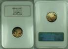 USA Roosevelt Dime 1946-D Toned (NGC FATTY) NGC MS 66 -