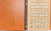 USA Roosevelt Dime 1946-1976 Toned BU/UNC Set-Silver & Clad-Dansco Coin Album (R) -