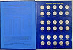 USA Roosevelt Dime 1946-1973 Silver/Clad AU/BU Complete Set-Whitman Deluxe Album (U) -