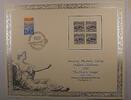 Briefmarken BEP Souvenir Card From APS 1992 - 1869 15¢ Columbus Vis Ctr Cancelled B -