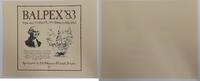 Briefmarken IPPDSE Souvenir Card BALPEX '83 in Baltimore/ Washington & State House F1983 -