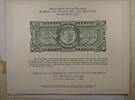 Banknoten 1886 $ BEP Souvenir Card ANA 1981 New Orleans Back of $5 SC B-54 -