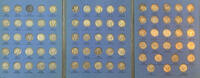 USA Dime 1916-1945 Mercury Almost Complete Set, Whitman Coin Folder-NO 1916-D (B) -