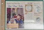 USA Dollar 1923-S Peace Silver  Coin - Circulated in Info Card - See Pho... 42,61 EUR Differenzbesteuert nach §25a UStG zzgl. 21,32 EUR Versand