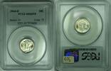 USA Dime 1944-D Mercury Silver PCGS MS 65 FB (18) -