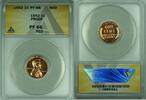 USA Cent Proof Lincoln Wheat 1C Coin ANACS PR 66 RD (32) -