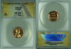 USA Cent Proof Lincoln Wheat 1C Coin ANACS PR 66 RD (32) -