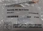 USA Half Dollar Kennedy 5 Coin Set BU 2000-2011 in Littleton Plastic -