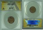 USA Cent 1956-D/D Lincoln Wheat 1C Coin FS-501 ANACS AU 50 (24) -