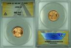 USA Cent Lincoln Wheat 1C Coin ANACS MS 65 RD (24) -