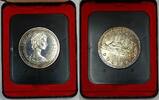 Kanada One Dollar Canada Silver Proof-Like Coin *Toned* In RCM Case -
