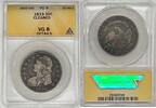 USA Bust Half Dollar .50c ANACS VG 8 Details Cleaned -