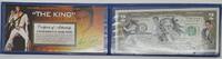 Banknoten CU Colorized $2 FRN Commemorating Elvis Presley The King in Folder B -