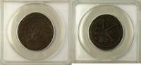Antike AE Justinian I AE Half Follis Antioch Mint Byzantine Empire ANACS VF-25 -