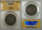 USA Half Dollar Large 0 Capped Bust Silver Coin ANACS EF-40 Details Polished -