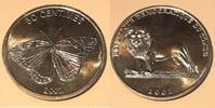 Weltmünzen 50 Centimes Republic of Congo Aluminum Coin (Butterfly) BU Roll of 30 -