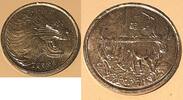 Weltmünzen 1 Santeem Ethiopia Copper-Nickel Coins (FAO) - Roll of 50 BU Coins -