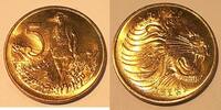 Weltmünzen 5 Santeem Ethiopia Nickel-Brass Coins Lion - Roll of 20 BU Coins -