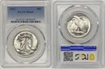 USA Half Dollar Walking Liberty 50c Coin PCGS MS 65 (3D) -