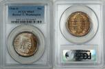 USA Half Dollar 1946-D Booker T. Washington Silver Coin PCGS MS-65 Nicely Toned Gem -