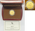 Bullion 2013 $ 2013 $10 First Spouse 1/2 OZ Fine Gold UNC Coin Ellen Wilson Box & COA