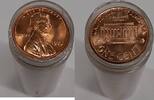 USA Lincoln Cent Roll - 50 BU Coins Total in Wrappers/Tubes -