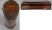 Kanada Cent Canada Roll - 50 BU Coins in Coin Tube -