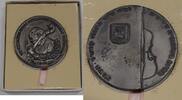 Exonumia Sterling Israel Pablo Casals Cello Competition Silver 60mm Medal w/Box -