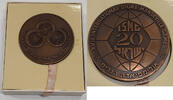 Exonumia Bronze Israel 17th Int'l Stoke-Mandeville Games 60MM Medal in Box -