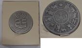 Exonumia Medal Israel 25th Anniversary of Independence .935 Silver 45MM in Box -