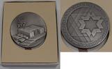 Exonumia Medal Israel Jerusalem Medical Center .935 Silver 45MM in Box -