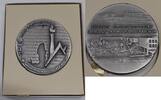 Exonumia Sterling Israel Hebrew University Silver 60MM Medal in Box -