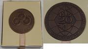Exonumia Bronze Israel 17th Int'l Stoke-Mandeville Games 45MM Medal in Box -