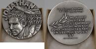 Exonumia Medal Jonathan Netanyahu .999 Silver by MACo - 38MM/32.6 Grams -