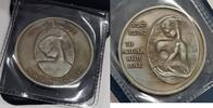 Exonumia Medal Israel Mother and Wife UNC with Case -