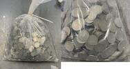USA  Bag/Lot of 4000 1883-1912 Liberty Head V Nickel 5c Coin
