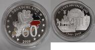 Exonumia Medal 60th Anniversary Of The Republic of Germany Silver State -