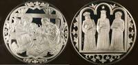 Bullion Sterling The Christ Child .925 Silver Proof Franklin Mint Holiday Medal -