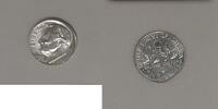 USA Roosevelt Dime Silver Proof 10c Coin - Gem Proof in Holder -