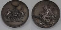 Exonumia Medal Pennsylvania .925 Silver by MACo 53 Grams/43MM Toned w/Rim Dings -