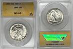USA Half Dollar Walking Liberty 50c Coin ANACS MS 63 -