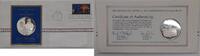 Exonumia Medal FDC American Folklore Commemorative Silver -Sleepy Hollow -